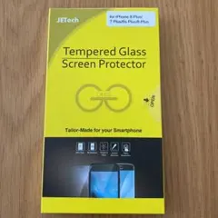 iPhone用強化ガラス液晶保護フィルム 5.5インチ 3枚セット