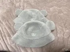 ディズニー　ミッキー　バケットハット　ミント　もこもこ　58cm 2つセット