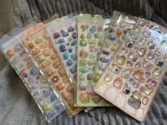 値*ん様 3Dキュートステッカーセット