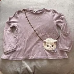 any FAM 長袖カットソー 130 薄紫