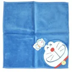 【新品・未使用】ドラえもんミニタオル　ブルースマイル　ヒミツのどら焼き