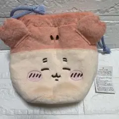 ちいかわ✩.*˚フェイス巾着2 古本屋 カニちゃん