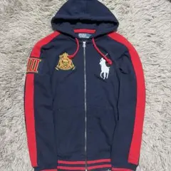 90s swag yokoポロラルフローレン ビックポニーパーカーm - メルカリ