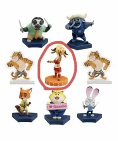 新品】ズートピア2 フィギュアセット ディズニーストア 【ガゼル