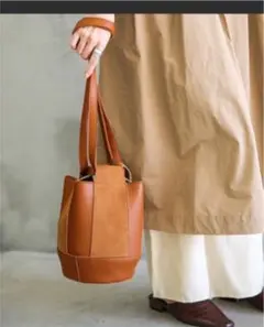 フェイクスウェードレザーミックスバッグ