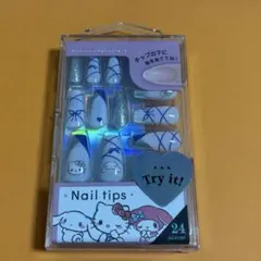 ハローキティ ネイルチップ 24枚入り