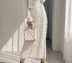 GRL チェック柄 タイトスカート ピンク [dr491] sサイズ