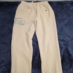 【新品】 Norton フリース ジョガーパンツ クリーム色