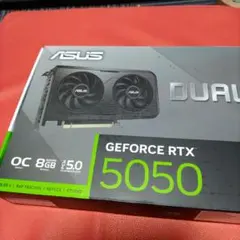 ASUS Dual　GeForce RTX 5050 8GB OC　1年保証