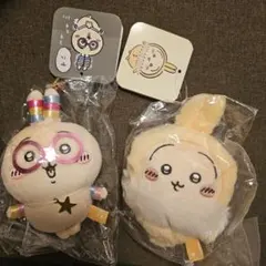ちいかわ うさぎ フッサフッサなパジャママスコット 光る 輪っかをつけたうさぎ