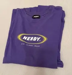 NERDY 半袖Tシャツ パープル M
