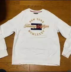 TOMMY HILFIGER トレーナー スウェット レア ゴールド刺繍