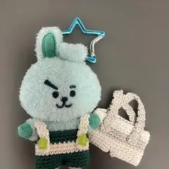 COOKY緑ウサギのぬいぐるみ 着せ替え付き