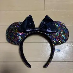 ミッキーマウス耳カチューシャ（多色ラメ）
