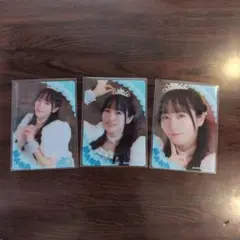 ふ*く様 真中まな クリアトレカ 3種コンプ