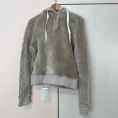 SeaRoom lynn フリースパーカー ベージュ