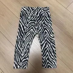 ルルモーメント レギンス ゼブラ柄 80cm