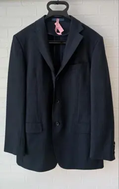 【クリーニング済‼︎】ジュンコシマダ 高級オーダーメイドスーツ メンズL相当 紺のサムネイル