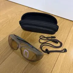 TALEXブラウン偏光レンズ サングラス オーバーグラス+付属品