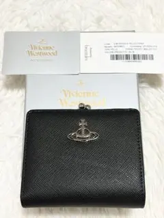Vivienne Westwood 二つ折り財布 黒 988VW706 - メルカリ