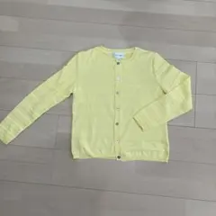 courrèges イエロー 長袖カーディガンのサムネイル
