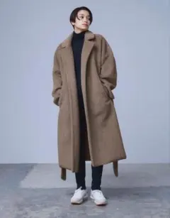 【新品未使用】STUNNINGLURE フェイクムートンコート　グレー　1サイズ