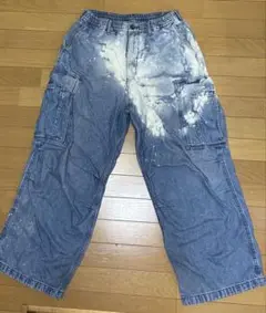 GUカーゴパンツリメイク
