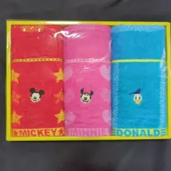 ディズニー フェイスタオルセット