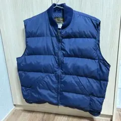 80s Eddie Bauer ダウンベスト L 黒タグ