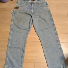 Wrangler Higgs Workwear ワークパンツ ライトブルー