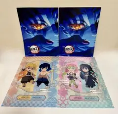 【非売品】鬼滅の刃 くら寿司限定クリアファイル ＆ 劇場版パンフレット セット