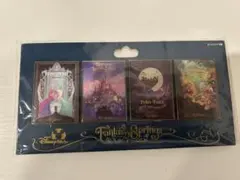 ディズニー ファンタジースプリングス ピンバッジ4種セット