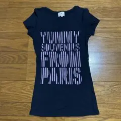 KUMIKYOKU ネイビー ロングTシャツ サイズ2のサムネイル