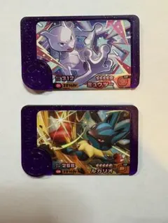 ポケモンフレンダ スーパートレジャー ミュウツー・ルカリオ