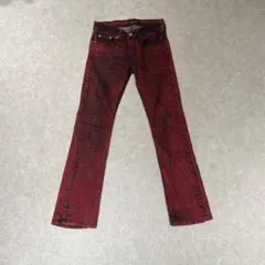 GUAPI PREMIUM レッド パンツ 30インチ - メルカリ
