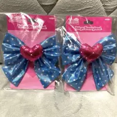 ディズニー パルパルーザ ミニー ファンダーランド リボン ヘアポニー セット