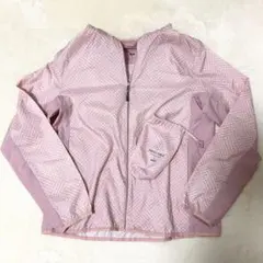 【USED】ユニクロ SPRZNY ポケッタブルパーカー ピンク レディース L