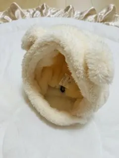 Fuzzy Fur 耳付きフリース帽子