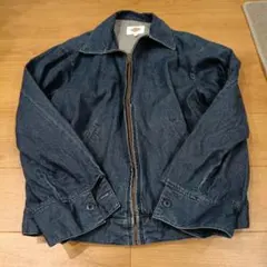 Dickies デニムジャケット Lサイズ　ワイドジップジャケット
