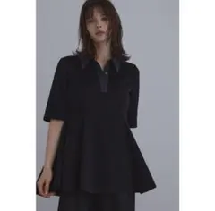 ETRE TOKYO エトレトウキョウ ラガーシャツショートオールインワン S