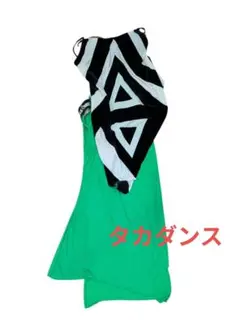 TAKA DANCE 社交ダンス用 スカート グリーン