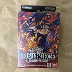 ONE PIECE 카드게임 스타트 데크 레드 블랙 사보