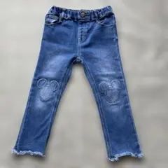プティマイン　ミッキー デニムパンツ 100cmのサムネイル