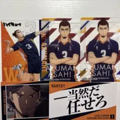 ハイキュー!! 東峰旭 ブロマイド 4枚セット