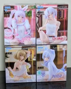勝利の女神NIKKE Yumemirize フィギュア　4体セット