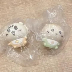 ちいかわベイビー ミニソフビフィギュアコレクション くりまんじゅう、シーサー