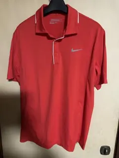 ナイキ　NIKE golf ゴルフ　ドライフィット素材　ポロシャツ　サイズM