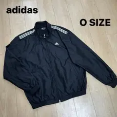 美品　アディダステーラーメイドゴルフ ナイロン　Oサイズ 黒　ウィンドブレーカー
