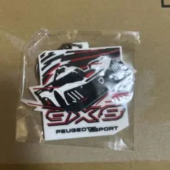 WEC富士PEUGEOT SPORT 9X8 ラバーキーホルダー