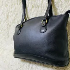 美品　オールドコーチ coachトートバッグ ビジネスバッグ A4 大容量 黒